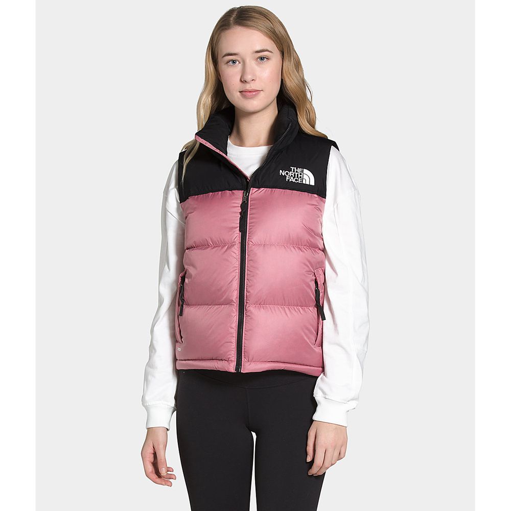 The North Face Nuptse Jacket Womens Australia - The North Face 1996 Retro Rose (XTI-430192)